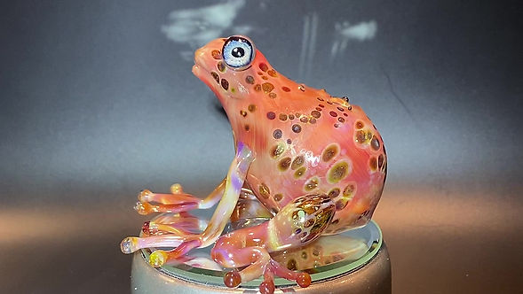 Hollow Frog Sculpture